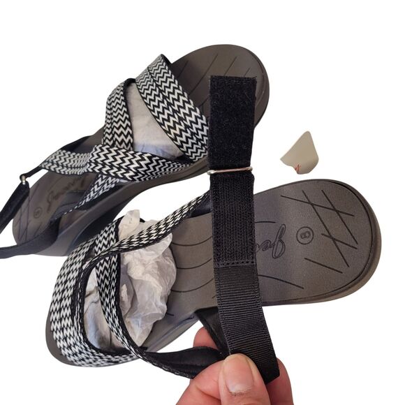 Jeossy Women Strappy Platform Slingback Espadrilles Sandals Lightweight DJY860 8 - Picture 5 of 13